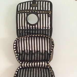 Henri Bendel hanging cosmetic and accessory bag